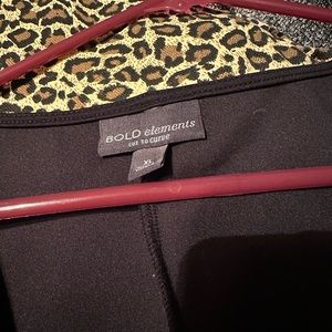 Light weight black womens dress